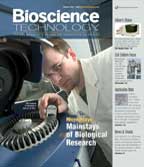 cover of Bioscience technology magazine