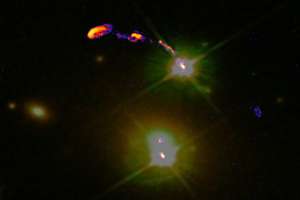 The Double Quasar through e-MERLIN