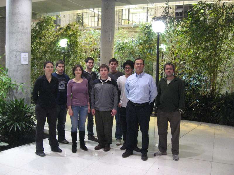 Dr. Ofer Levi, Ph.D., assistant professor at the University of Toronto’s Institute of Biomaterials and Biomedical Engineering, and his team.