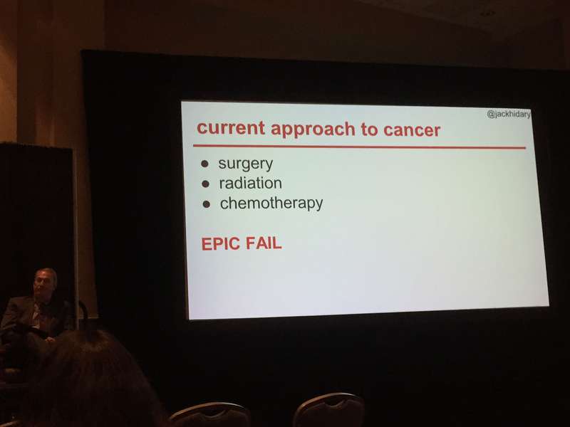 Jack Hidary's "Epic Fail" slide. Source: Ryan Bushey/Bioscience Technology