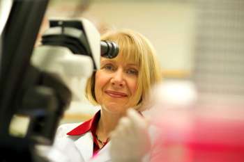 University of Michigan neurologist Eva Feldman, president of the American Neurological Association and Principle Investigator on the neural stem cell ALS trial.